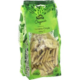 Suma Prepacks Organic Banana Chips - 250g