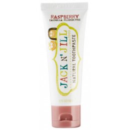Jack N Jill Fluoride Free Natural Toothpaste - Raspberry - 50g