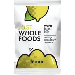 Just Wholefoods Jelly Crystals - Lemon - 85g