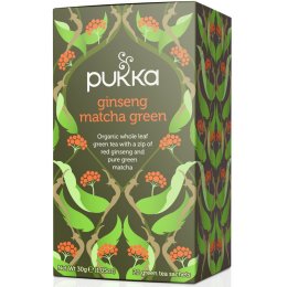 Pukka Organic Ginseng Matcha Green Tea - 20 Bags