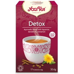 Yogi Ayurvedic Organic Detox Tea - 17 bags