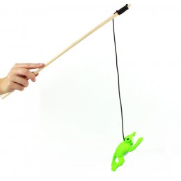 Beco Catnip Wand Toy - Frog