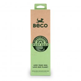 Beco Large Poop Bags - Unscented - 300 Dispenser Roll