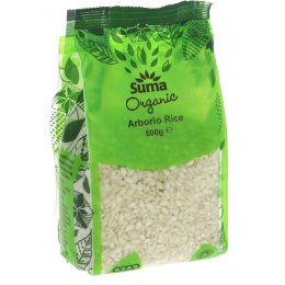 Suma Prepacks Organic Arborio Risotto Rice - 500g