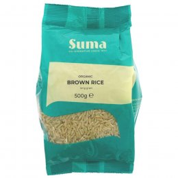 Suma Prepacks Organic Short Grain Brown Rice - 500g