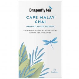 Dragonfly Cape Malay Organic Rooibos Chai - 20 Bags