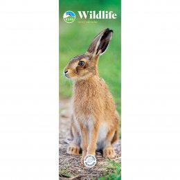 RSPB British Wildlife 2026 Slim Wall Calendar