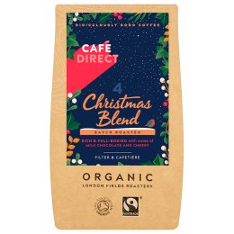 Cafedirect Fairtrade Organic Christmas Blend Ground Coffee - 227g