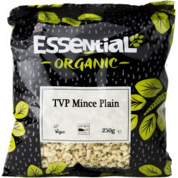 Essential Trading Plain Organic TVP Mince - 250g
