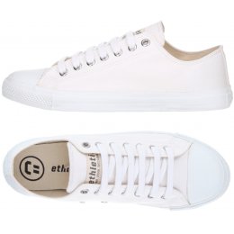 Ethletic Fairtrade Trainers - Just White