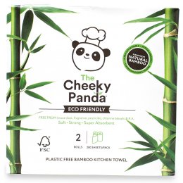 The Cheeky Panda Bamboo Kitchen Towel - Pack of 2