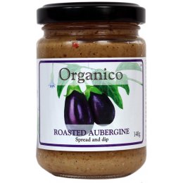 Organico Roasted Aubergine Spread & Dip - 140g