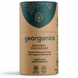 Georganics Natural Tooth Soap - English Peppermint - 60ml