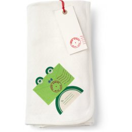 From Babies with Love Reversible Frog Swaddling Blanket