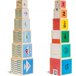 From Babies with Love Nautical Nesting Cubes
