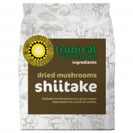 Tropical Wholefoods Dried Shiitake Mushrooms - 50g