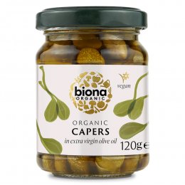 Biona Capers In Olive Oil - 120g