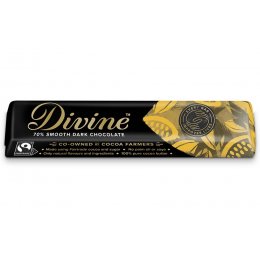 Divine 70 percent  Dark Chocolate Bar - 35g