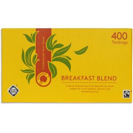 Traidcraft Fair Trade Breakfast Blend Tea Catering Pack - 400 Bags