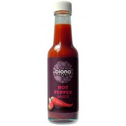 Biona Organic Hot Pepper Sauce - 140ml