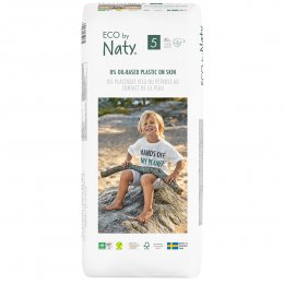 Eco By Naty Disposable Nappies Size 5 Economy Pack - Junior - Pack of 40