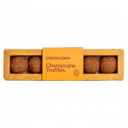 Cocoa Loco Handmade Champagne Truffles - Box of 6