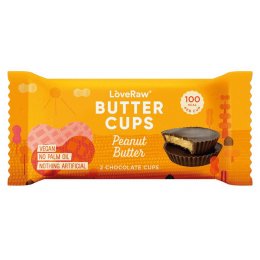 Love Raw Peanut Butter Chocolate Cups - 34g