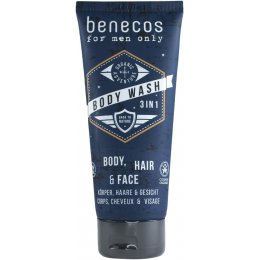 Benecos For Men 3-in-1 Body Wash Gel - 200ml