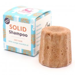 Lamazuna Solid Orange Shampoo - Dry Hair - 55g