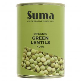 Suma Organic Green Lentils - 400g