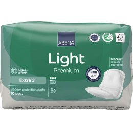 Abena Light Incontinence Pads - Extra - Pack of 10