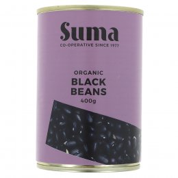 Suma Organic Black Beans - 400g