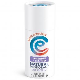 Earth Conscious Lavender & Tea Tree Natural Deodorant Stick - 60g