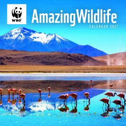 WWF Amazing Wildlife 2025 Wall Calendar