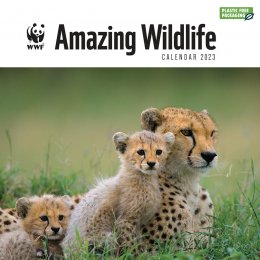 WWF Amazing Wildlife 2023 Wall Calendar