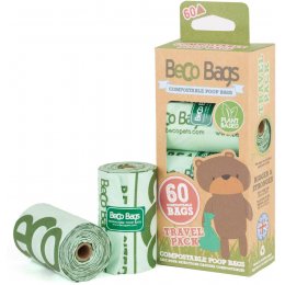 Beco Compostable Poo Bags - 60 Bags