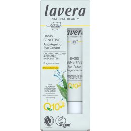 Lavera Basis Sensitiv Anti-Ageing Eye Cream Q10 - 15ml
