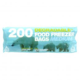 d2w Food and Freezer Bags - Medium - Pack of 200