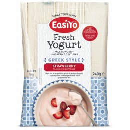 Easiyo Greek Style Strawberry Yoghurt - 240g