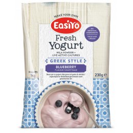 Easiyo Greek Style Blueberry Yoghurt - 230g