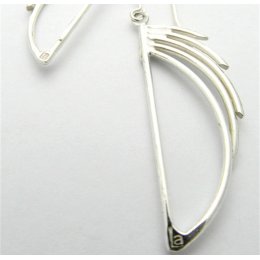 LA Jewellery Frank Lloyd Waterfall Recycled Silver Earrings