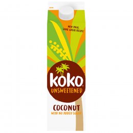 Koko Dairy Free Coconut Milk Drink Unsweetened - 1L