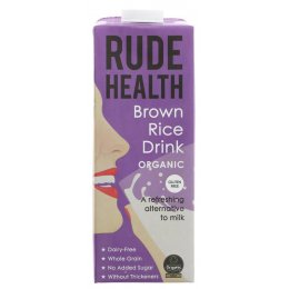 Rude Health Organic Brown Rice Drink - 1L