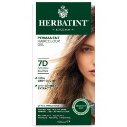Herbatint Permanent Hair Dye - 7D Golden Blonde - 150ml