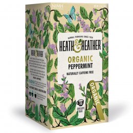 Heath & Heather Organic Peppermint Tea - 20 Bags