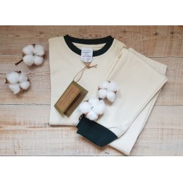 Pure Organic Cotton Jersey Pyjamas - 3yrs Plus