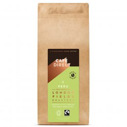 Cafédirect Fairtrade Organic London Fields Peru Espresso Coffee Beans - 1kg