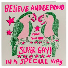 ARTHOUSE Unlimited Believe And Be Proud Charity Card