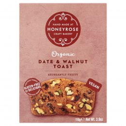 Honey Rose Date & Walnut Toast - 110g