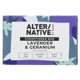 Alternative by Suma Conditioner Bar - Lavender & Geranium- 90g